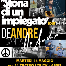 Cristiano De Andè – De Andrè canta De Andrè – storia di un impiegato