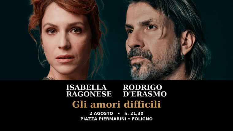 Isabella Ragonese e Rodrigo D’Erasmo